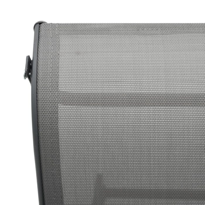 Chaise longue Aluminium et textilène – Image 6