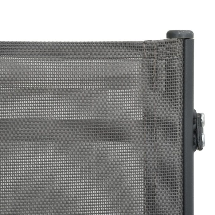 Chaises longues lot de 2 Textilène et acier – Image 6