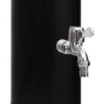 Douche solaire d'extérieur avec pomme de douche et robinet 40 L – Image 7