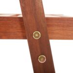 Chaises à manger d'extérieur lot de 6 Acacia massif – Image 6