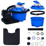 Pompe de filtration à sable avec minuterie 450 W 25 L – Image 12