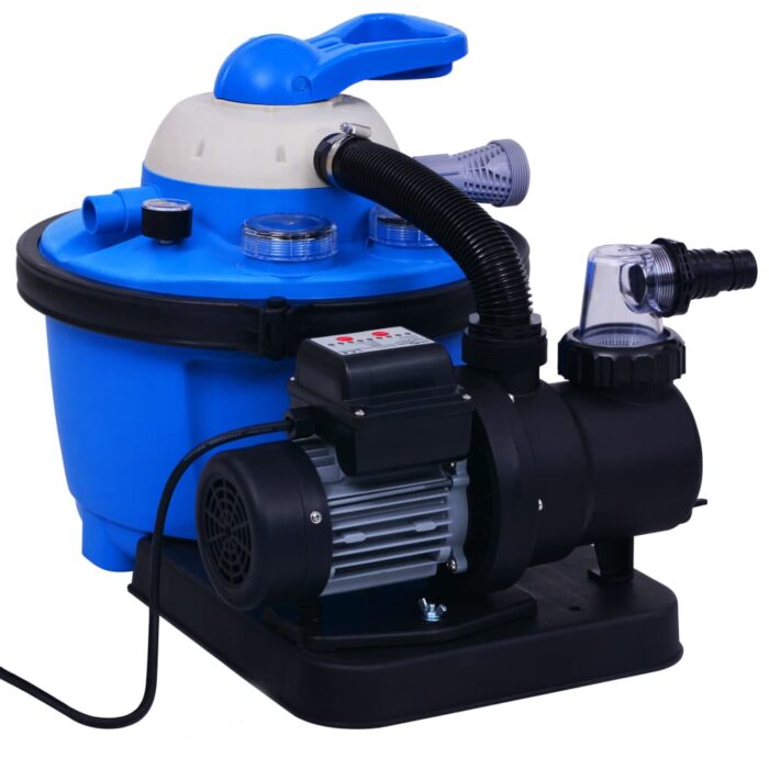 Pompe de filtration à sable avec minuterie 450 W 25 L – Image 2