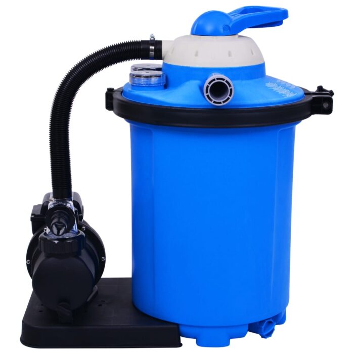 Pompe de filtration à sable avec minuterie 550 W 50 L – Image 3