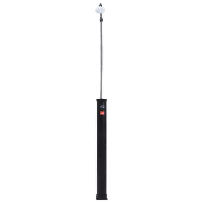 Douche solaire de jardin Noir 215 cm 8 L – Image 3