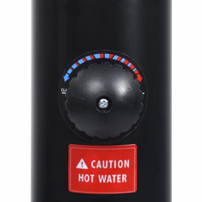 Douche solaire de jardin Noir 215 cm 8 L – Image 6