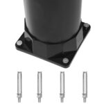 Douche solaire de jardin Noir 215 cm 8 L – Image 8