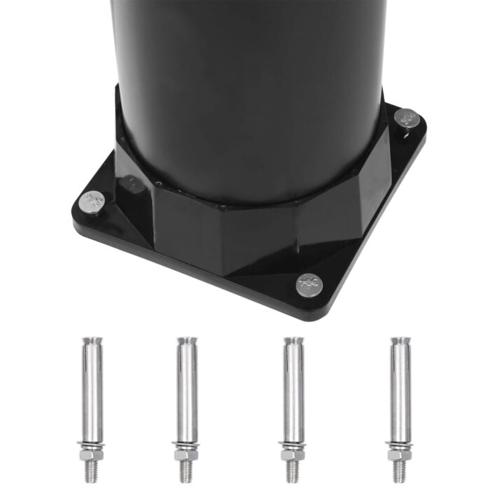 Douche solaire de jardin Noir 215 cm 8 L – Image 8