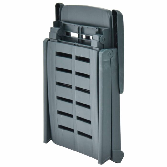 Chaise longue pliable Plastique Vert – Image 6