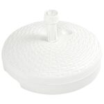 Socle de parasol rempli de sable/d'eau 20 L Plastique rotin – Image 3