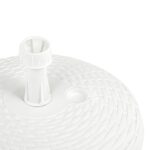 Socle de parasol rempli de sable/d'eau 20 L Plastique rotin – Image 4