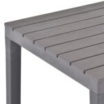 Table de jardin Moka 78x78x72 cm Plastique – Image 3