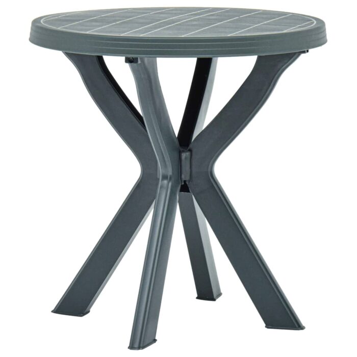 Table de bistro Blanc Ø70 cm Plastique – Image 1