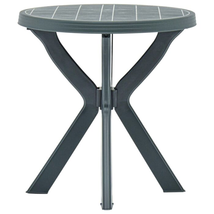 Table de bistro Blanc Ø70 cm Plastique – Image 2