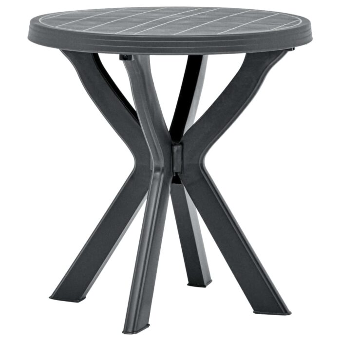 Table de bistro Anthracite Ø70 cm Plastique – Image 2