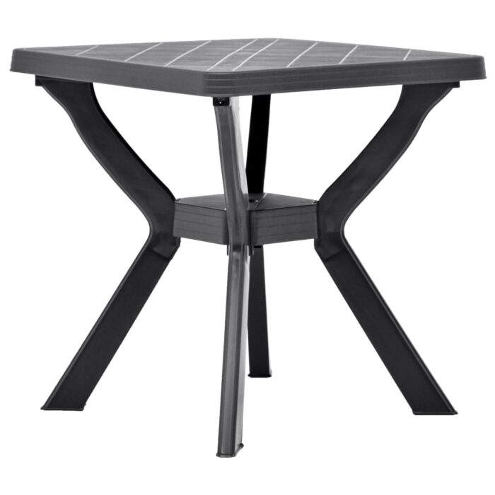 Table de bistro Anthracite 70x70x72 cm Plastique – Image 1