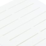 Table pliable de jardin blanc 45x43x50 cm plastique – Image 5