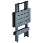 Table pliable de jardin vert 45x43x50 cm plastique – Image 3