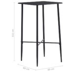 Ensemble de bar 3 pcs Plastique Noir – Image 11