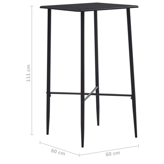 Ensemble de bar 3 pcs Plastique Noir – Image 11