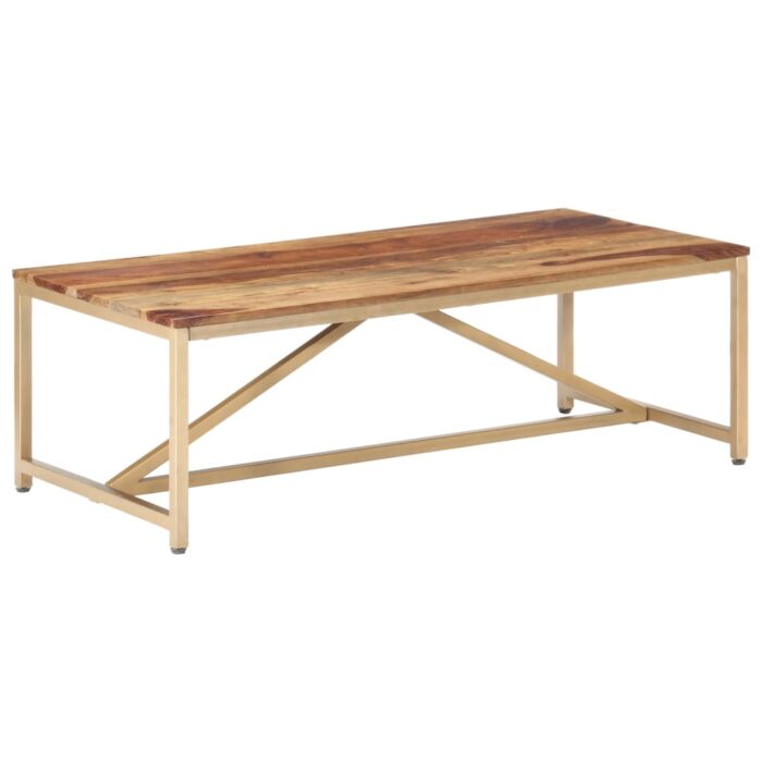 Table basse 120x60x40 cm Bois massif – Image 10