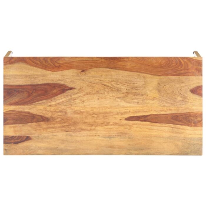 Table basse 120x60x40 cm Bois massif – Image 2