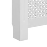 Cache-radiateurs 2 pcs Blanc 112x19x81,5 cm MDF – Image 5