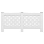 Cache-radiateurs 2 pcs Blanc 172x19x81,5 cm MDF – Image 3