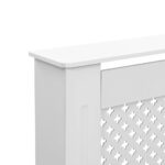 Cache-radiateurs 2 pcs Blanc 172x19x81,5 cm MDF – Image 5