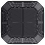 Composteur de jardin Noir 93,3x93,3x80 cm 480 L – Image 7