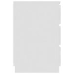 Bureau Blanc 140x50x77 cm Bois d'ingénierie – Image 3