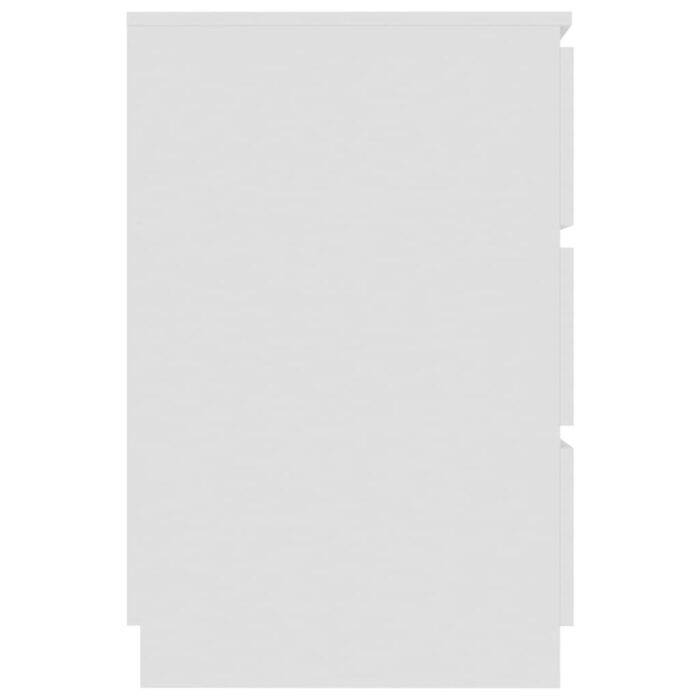 Bureau Blanc 140x50x77 cm Bois d'ingénierie – Image 3