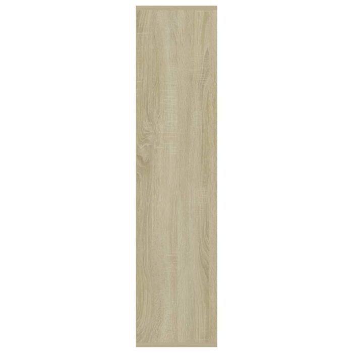 Bibliothèque Chêne Sonoma 50x25x106 cm Bois d’ingénierie – Image 3