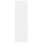 Bibliothèque Blanc 98x30x98 cm Bois d’ingénierie – Image 6