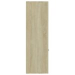 Bibliothèque Chêne sonoma 98x30x98 cm Bois d’ingénierie – Image 6