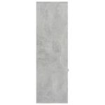 Bibliothèque Gris béton 98x30x98 cm Bois d’ingénierie – Image 6
