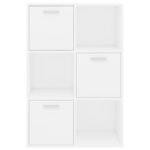 Armoire de rangement Blanc 60x29,5x90 cm Bois d'ingénierie – Image 5