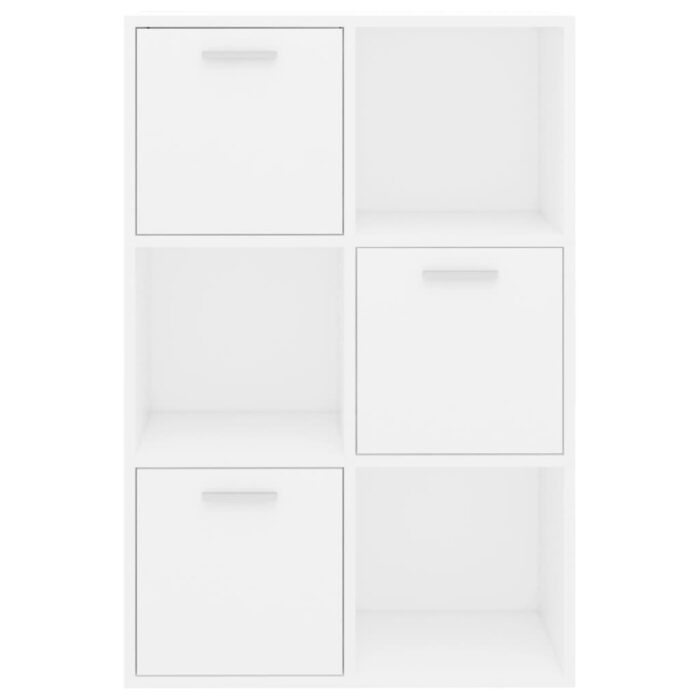Armoire de rangement Blanc 60x29,5x90 cm Bois d'ingénierie – Image 5