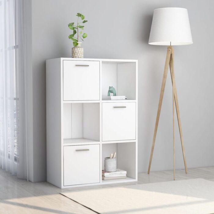Armoire de rangement Blanc 60x29,5x90 cm Bois d'ingénierie – Image 1