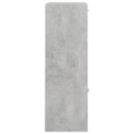 Armoire de rangement Gris béton 60x29,5x90 cm Bois d'ingénierie – Image 6