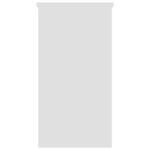 Bureau Blanc 80x40x75 cm Bois d'ingénierie – Image 3