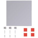 Carreaux de miroir sans cadre 16 pcs 20,5 cm – Image 3