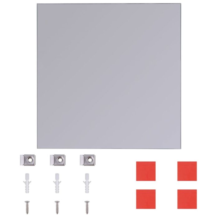 Carreaux de miroir sans cadre 16 pcs 20,5 cm – Image 3