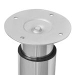 Pieds de table télescopiques 4 pcs Chrome 710 mm - 1100 mm – Image 3