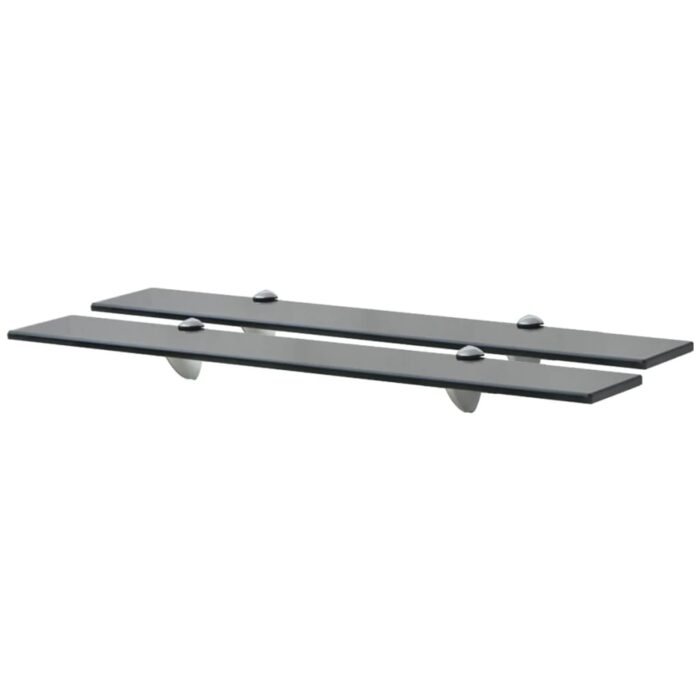 Étagères murales 2 pcs Verre 70 x 10 cm 8 mm – Image 1