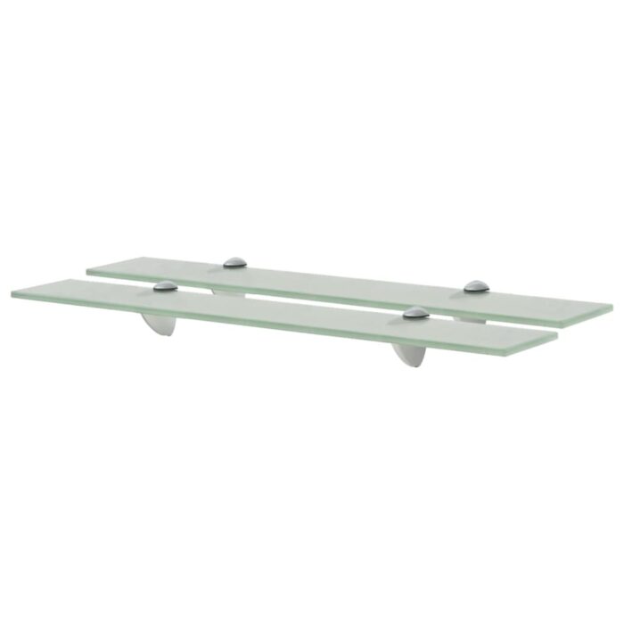 Étagères murales 2 pcs Verre 60x10 cm 8 mm – Image 1