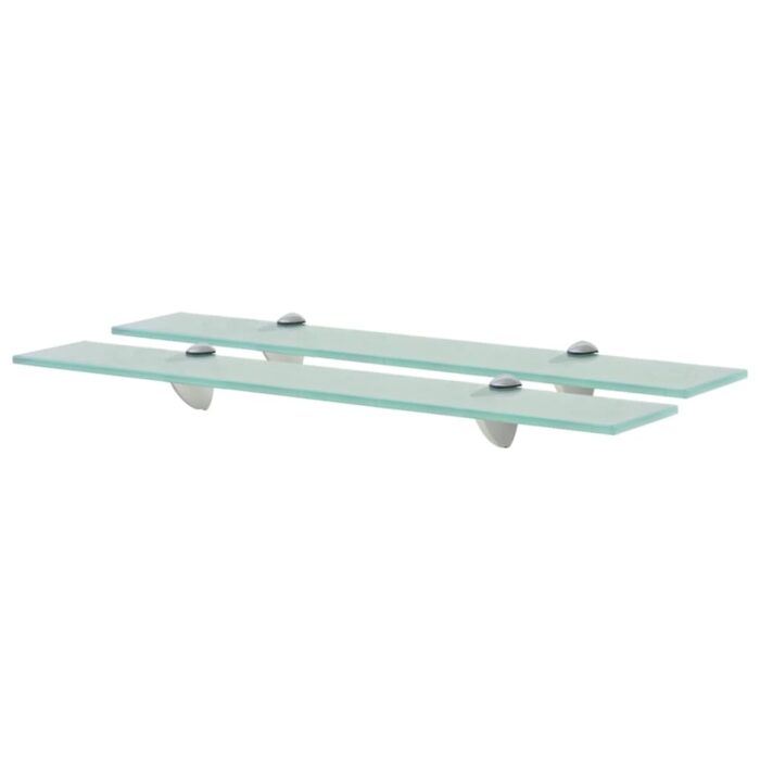 Étagères murales 2 pcs Verre 60x20 cm 8 mm – Image 1