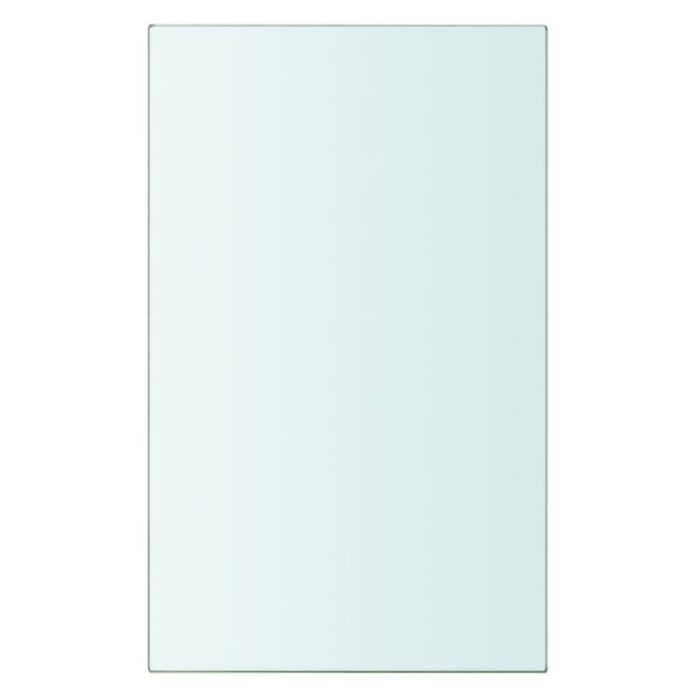 Panneaux d'étagère 2 pcs Verre Transparent 20 x 12 cm – Image 2