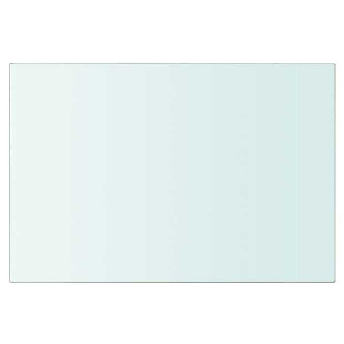 Panneaux d'étagère 2 pcs Verre Transparent 30 x 15 cm – Image 2