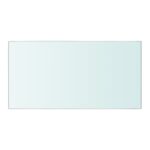 Panneaux d'étagère 2 pcs Verre Transparent 40 x 20 cm – Image 2