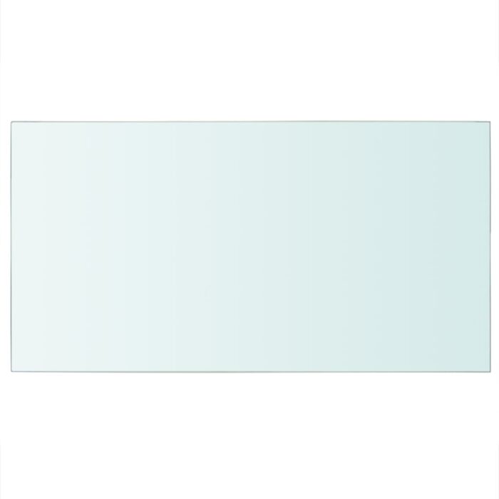 Panneaux d'étagère 2 pcs Verre Transparent 40 x 25 cm – Image 2